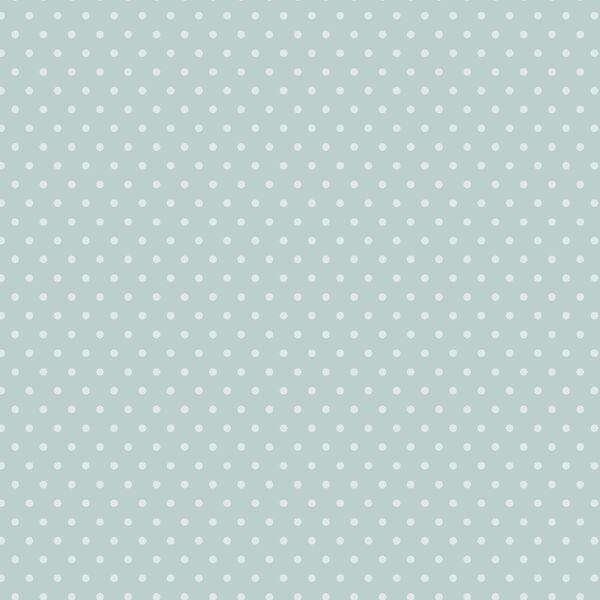 Winter Polka Dots in Ice Blue