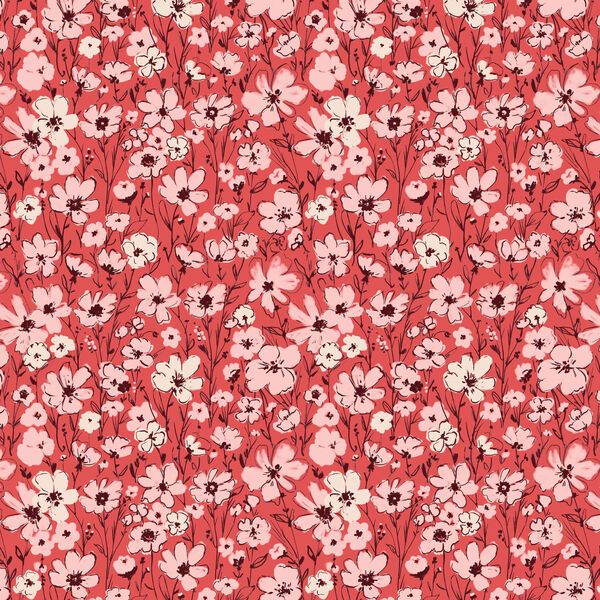 Wildflowers in Red