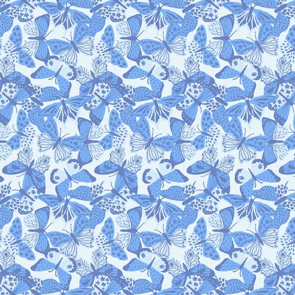 Kaleidoscope in Delphinium Blue