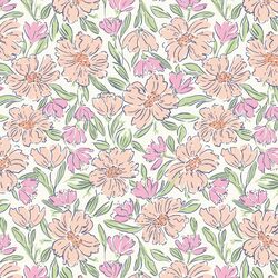 Fallen Blooms in Fresh Pink