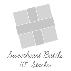 Expressions Batiks 10" Square Pack in Sweetheart