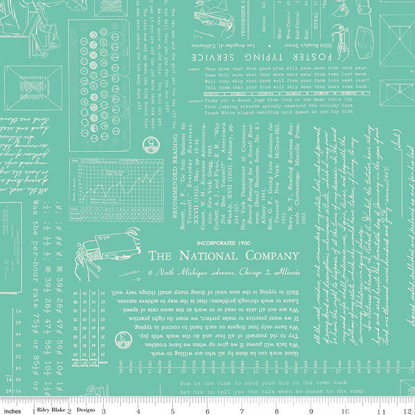 TYPEography in Sea Glass