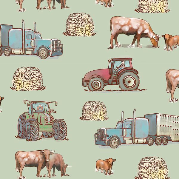 Hauler in Pasture