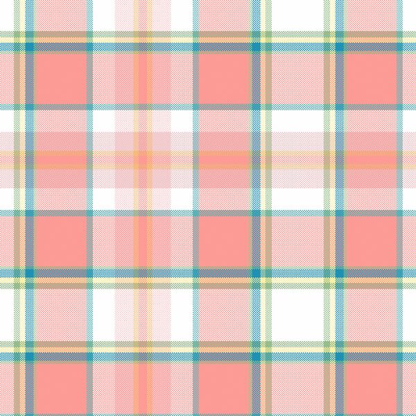 Spring Plaid in Garden