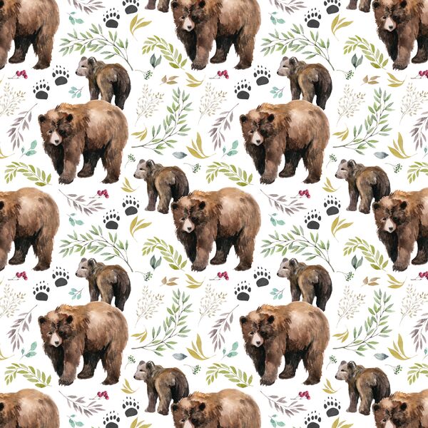 Mama Bear in Woodland