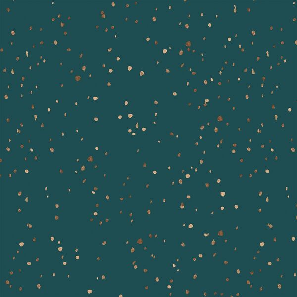 Gold Flecks in Deep Jade