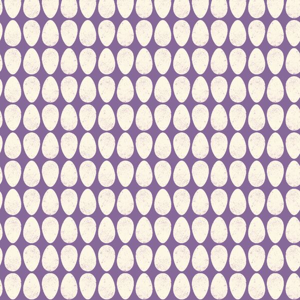 Gathered Eggs in Violet