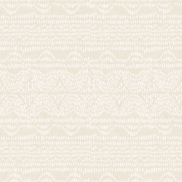 Dripping Dots in Cream