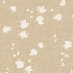 Large Scattered Floral in Tan