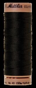 Black (9136-4000) - Silk Finish Cotton 40wt - 164 Yards