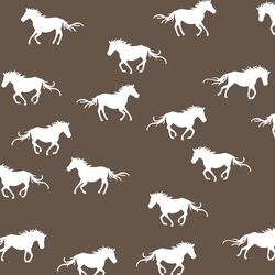 Horse Silhouette in Timber