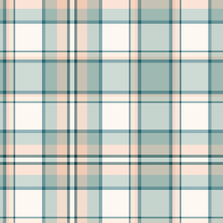 Woodland Plaid in Forest
