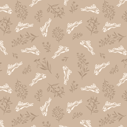 Meadow Bunnies in Mushroom