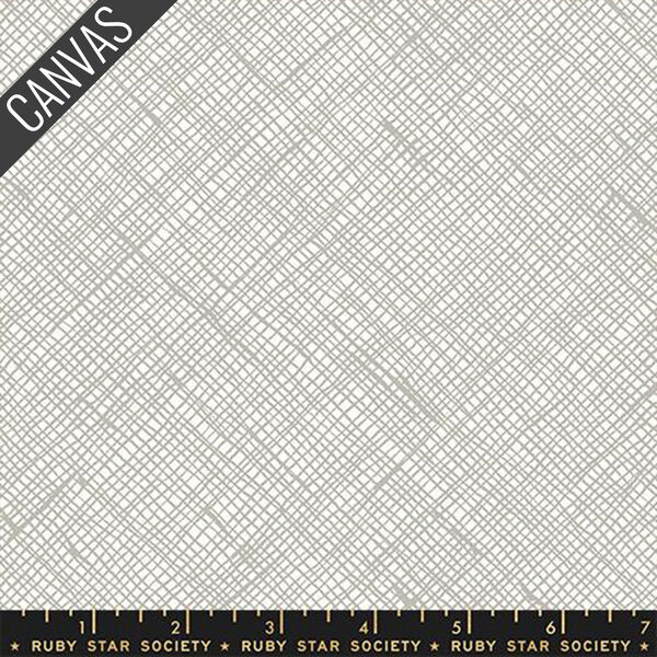 Crosshatch Canvas in Cotton