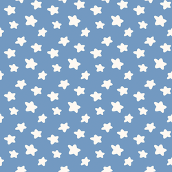 Star Dot in Morning Blue