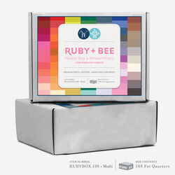Ruby and Bee Solids Fat Quarter Bundle