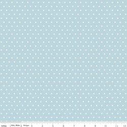 Heart Dots in Light Blue