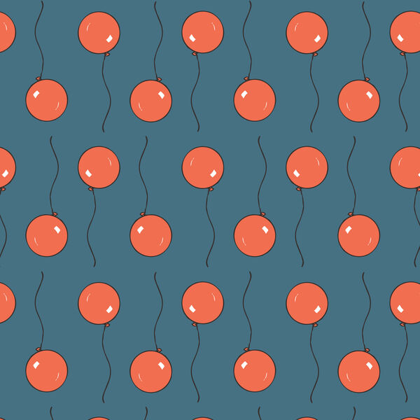 Balloon in Teal