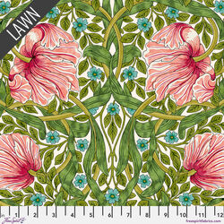 Pimpernel Cotton Lawn in Green