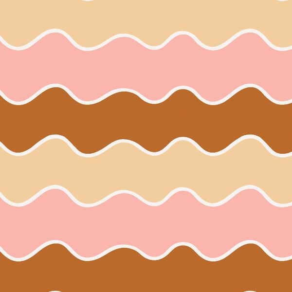 Waves in Sunset
