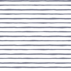 Artisan Stripe in Dove on White