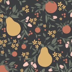 Blooming Orchard in Harvest