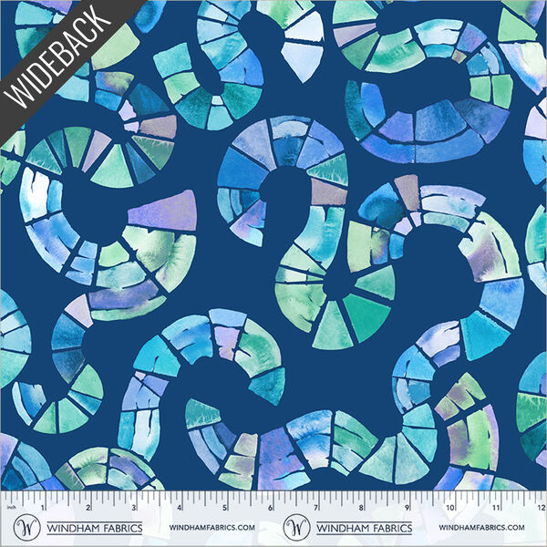 Broken Path Wideback in Blue