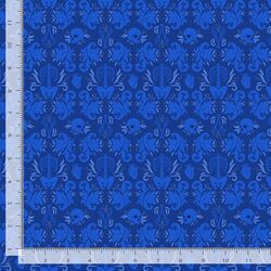Damask Fatale Redux in Blue Dragon
