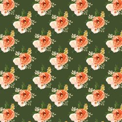 Tiny Parisian Bouquet in Olive Green