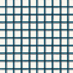 Window Pane Check in Corsair Blue