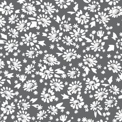 Daisies in Charcoal