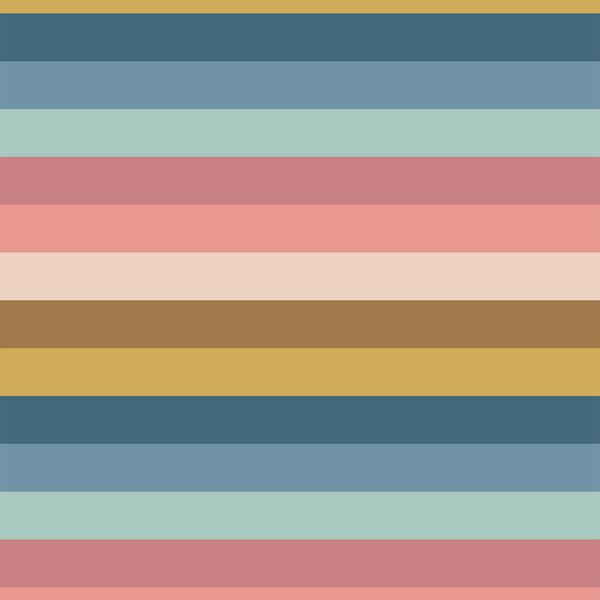 Look Lively Stripe in Redwood
