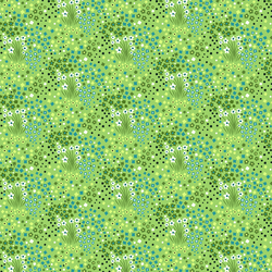 Tiny Buds in Spring Green