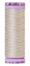 Baby Blanket (9075-9826) - Silk Finish Cotton Multi 50wt - 109 Yards