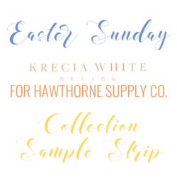 Easter Sunday Sample Strip