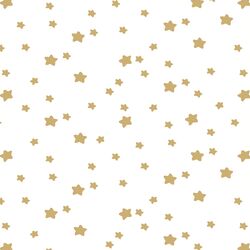 Star Light in Golden Canyon on White