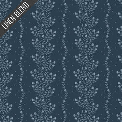 Linen Blend in Climbing Rose
