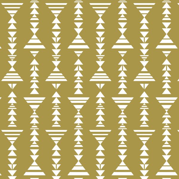 Little Tribal Stripe in Gold