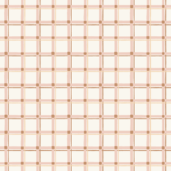Windowpane Check in Light Pink