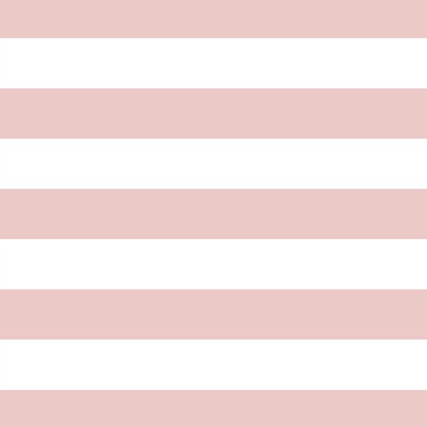 Horizontal Play Stripe in Blush