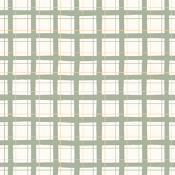 Spring Picnic Plaid in Thyme Green
