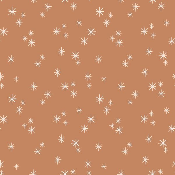 Snow Stars in Gingerbread