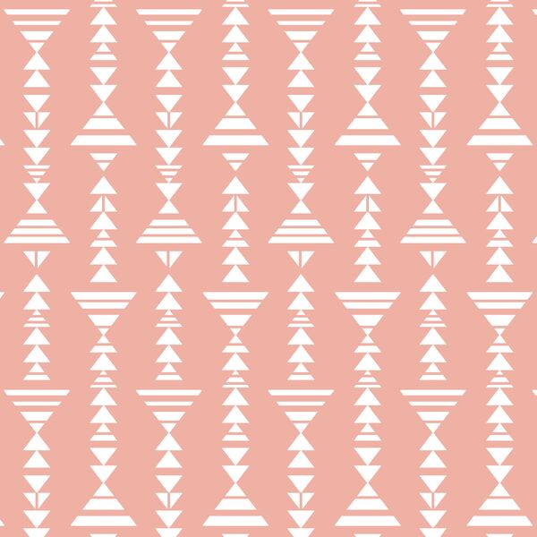 Little Tribal Stripe in Peony