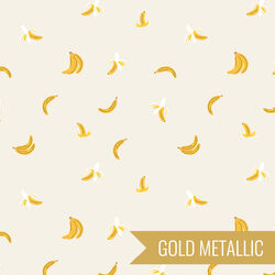 Bananas in Cream Metallic