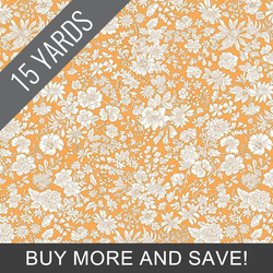 Emily Belle in Saffron - 15 Yard Bolt