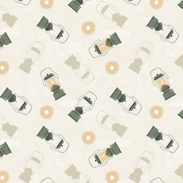 Lantern Toss in Cream