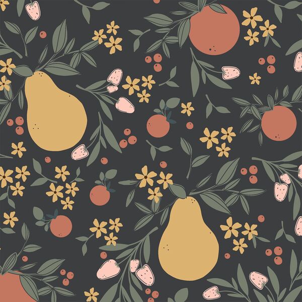 Blooming Orchard in Harvest