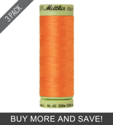 Harvest (9240-1401) - Silk Finish Cotton 60wt - 220 Yards (3 Pack)