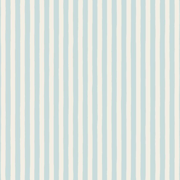 Merry Candy Stripe in Ice Winter Blue