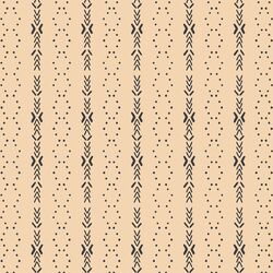 Zigzag Dot in Champagne